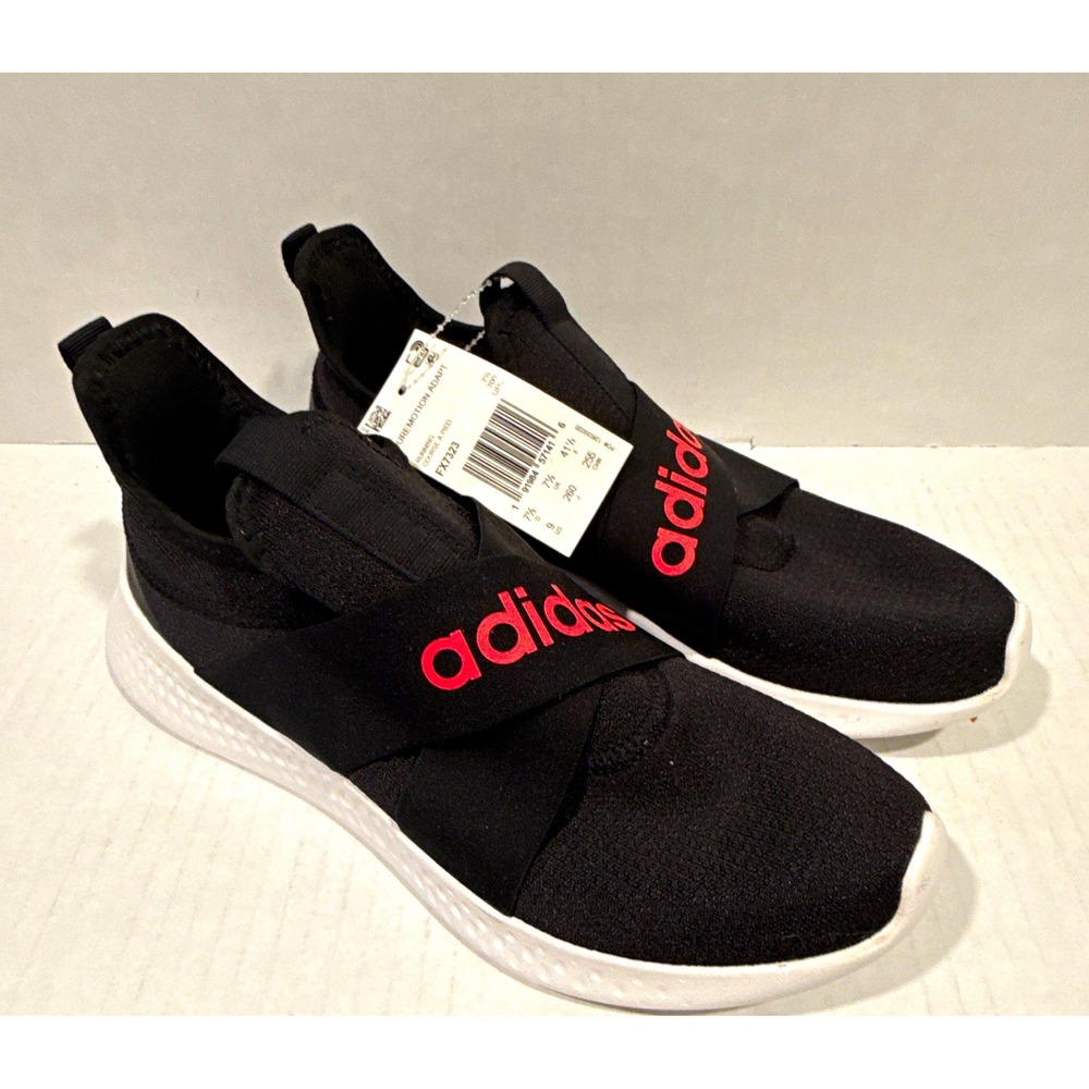 adidas Puremotion Adapt Women's Slip-On Running Sneakers black/pink  9 / FX7323
